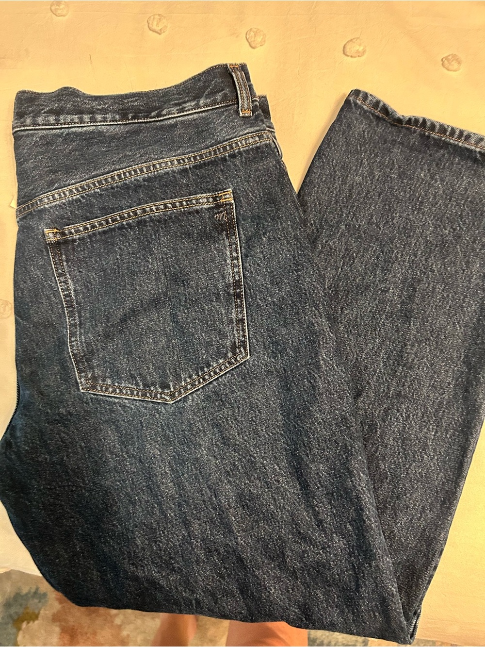 Women’s Dark Blue Denim Jeans - Classic Straight Fit